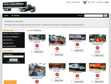Tablet Screenshot of firstgeartrucks.com